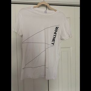 NYC Whitney Museum T shirt w/print